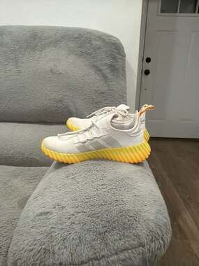 Adidas Kaptir Flow Women's Running Shoe Athletic Sneakers White Footwear #689